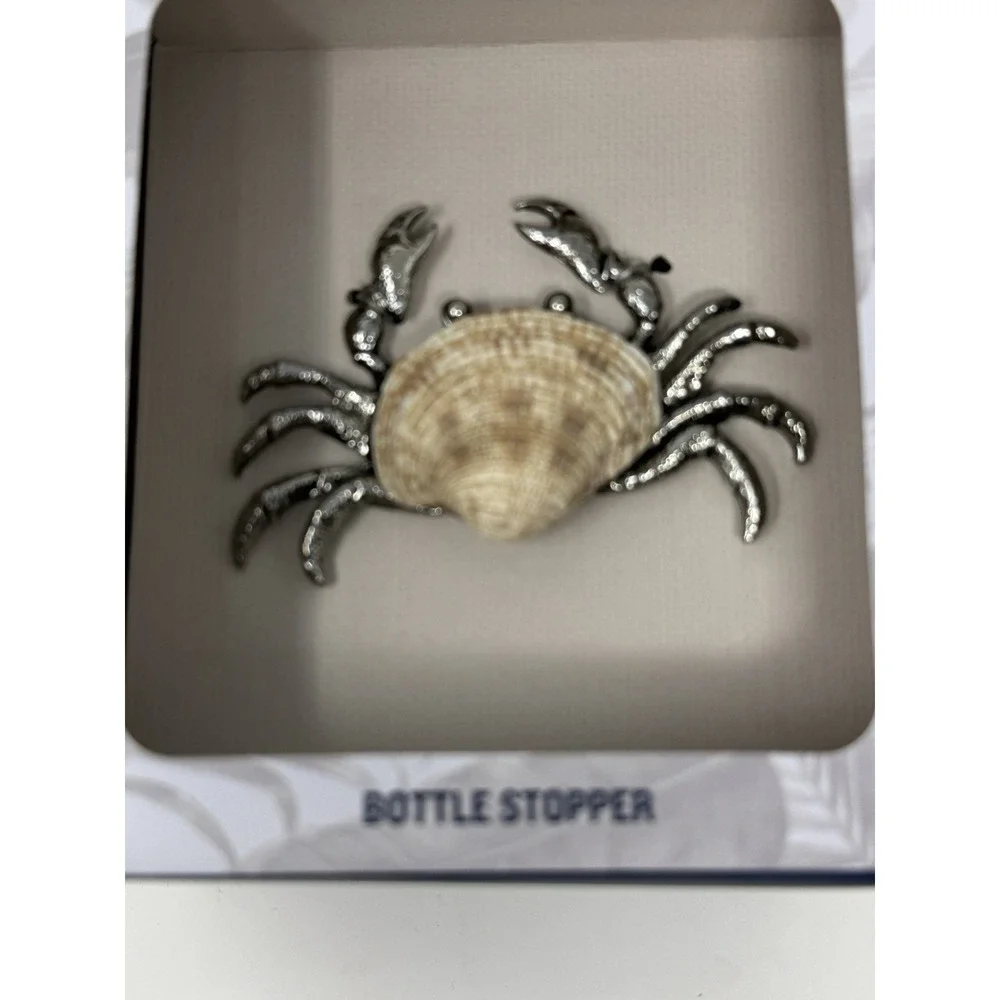 Tommy Bahama Crab Wine Stopper New